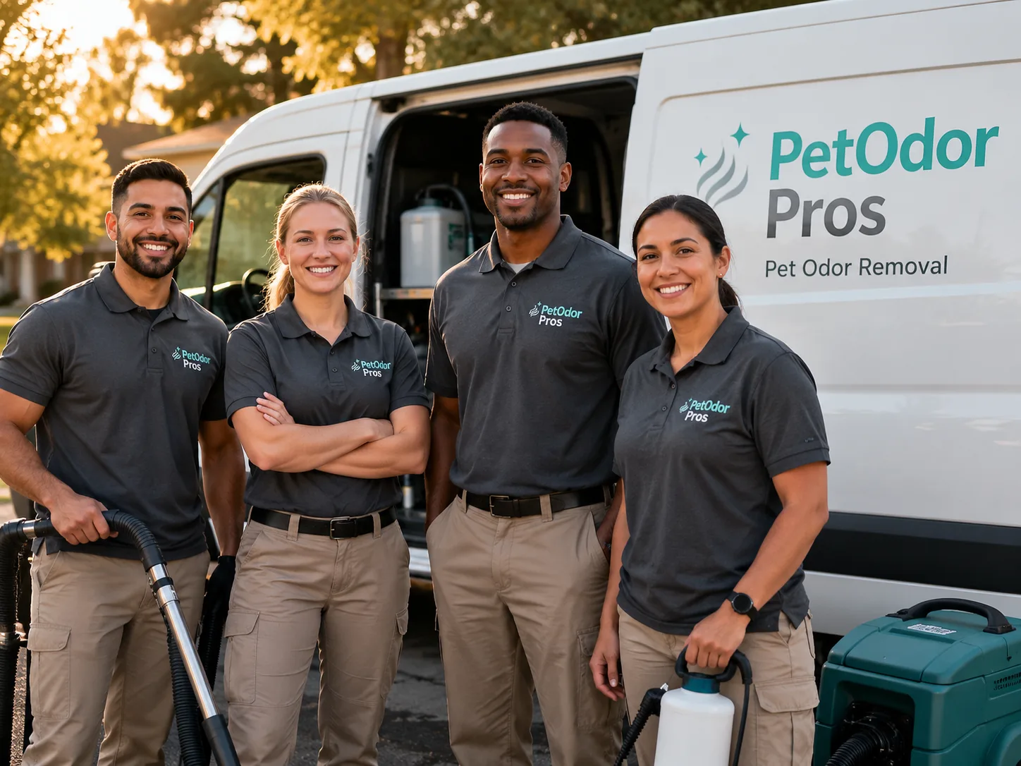 Pet Odor Removal team serving Pineville, PA